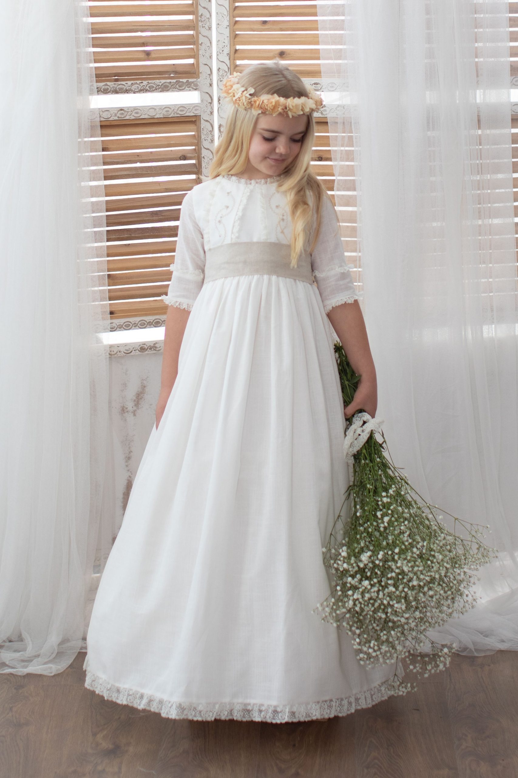 Vestido de comunión Constanza.